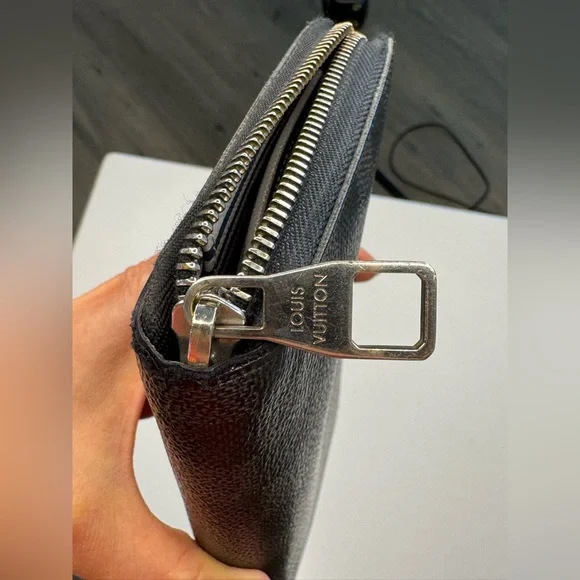 Louis Vuitton Damier Graphite Trunk Organizer wallet RARE with COA - Picture 9 of 15